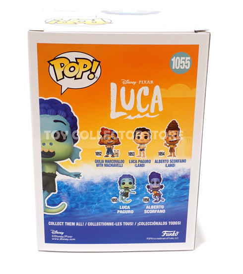 Funko Luca Paguro Sea Monster 1055 Disney Pixar Luca Vinyl Figure